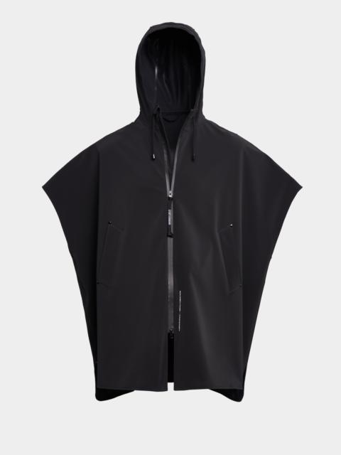 Stutterheim Lomma Matte Poncho Black