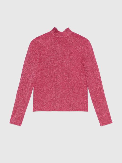 GUCCI Lamé viscose knit