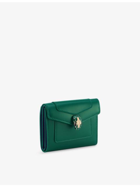 BVLGARI Serpenti Forever Leather Wallet
