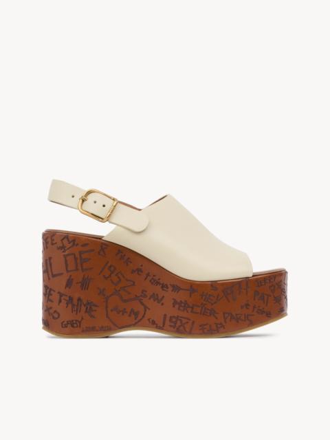 Chloé MAXIME WEDGE SANDAL
