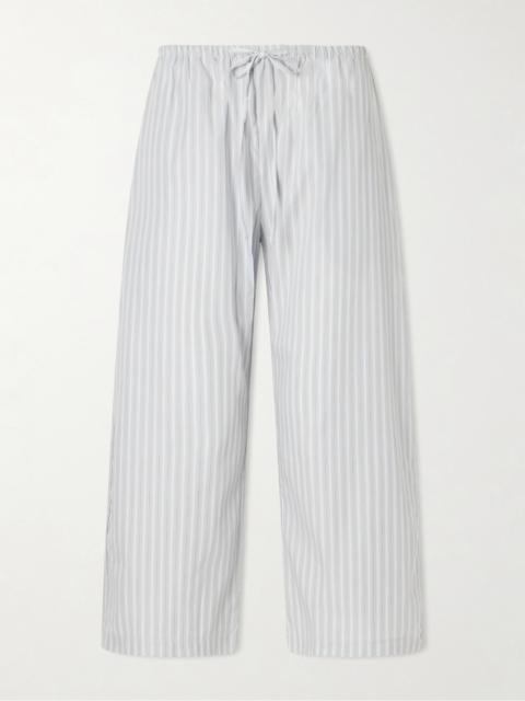 LESET Yoshi Striped Cotton-blend Pants