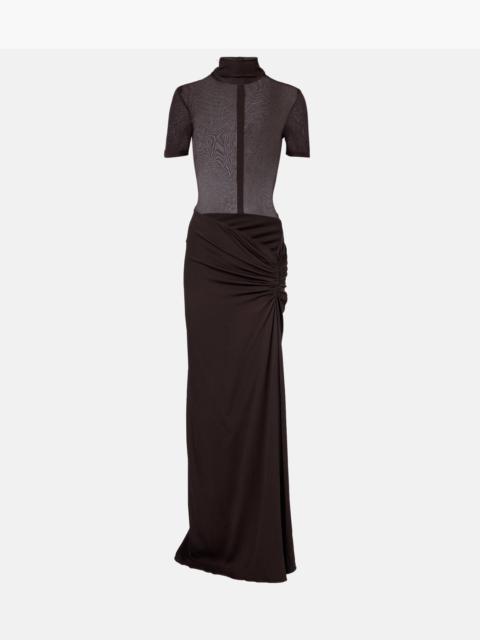 CHRISTOPHER ESBER Jersey maxi dress