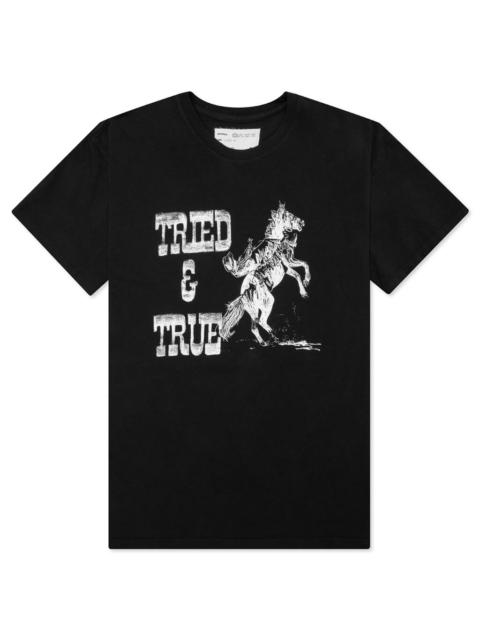 One Of These Days TRIED AND TRUE T-SHIRT - BLACK