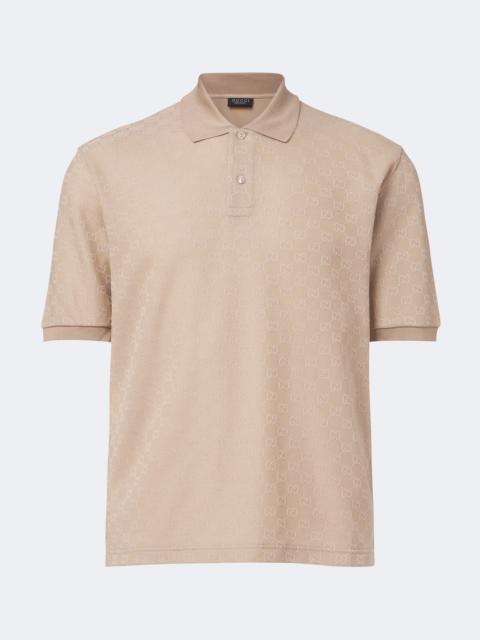 GUCCI GG jacquard polo shirt