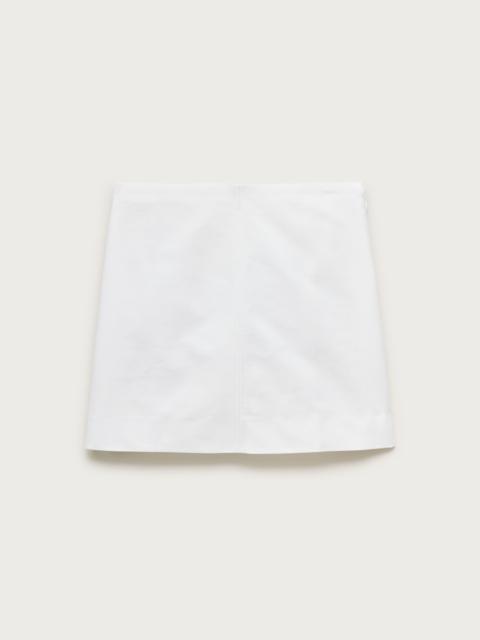 J.CREW Fairfax mini skirt in double cotton poplin