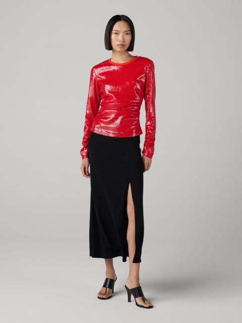 DIANE VON FURSTENBERG Marlene Sequin Top