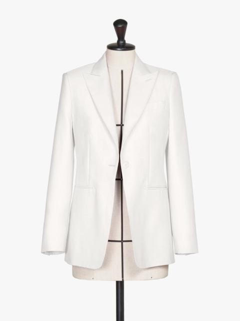Max Mara AVORIAZ Wool and silk duchess satin blazer