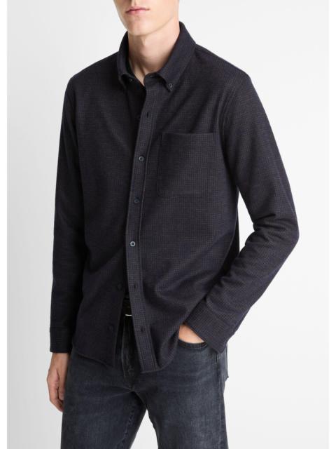 Vince Tattersall Plaid Button-Down Shirt