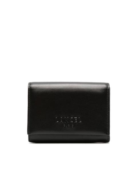LANCEL Billie leather flap wallet