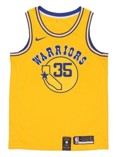 Nike NBA Golden State Warriors "Yellow- Durant Gold Hardwood Classics " jersey