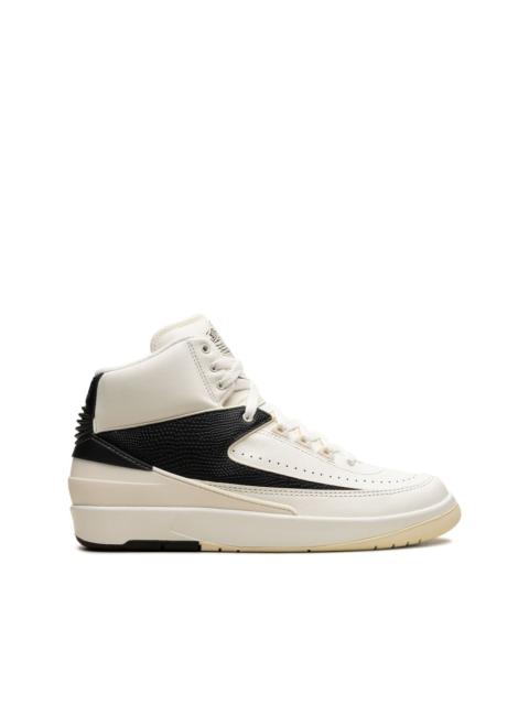 Air Jordan 2 Retro "Sail/Black" sneakers