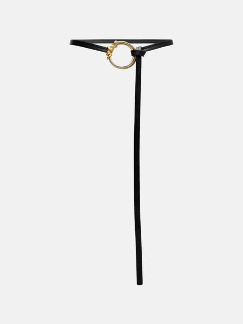Bottega Veneta Knot Ring leather belt