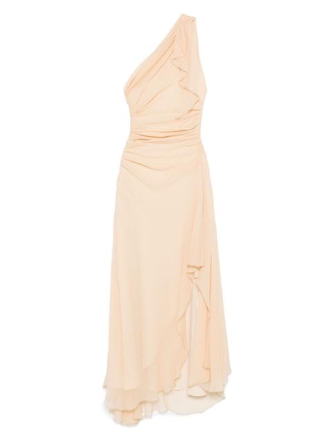Victoria Beckham ruched maxi dress