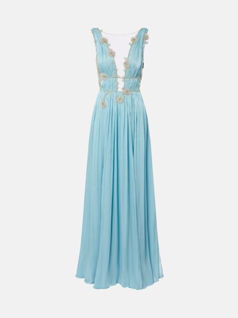 COSTARELLOS Embellished gown