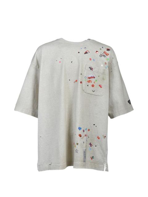 Maison MIHARAYASUHIRO Stickers T-shirt