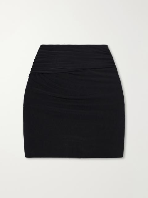 WARDROBE.NYC Mesh Mini Skirt