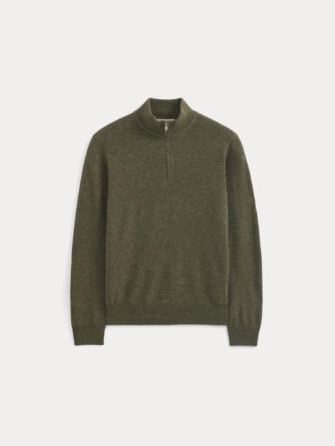 EVERLANE CASHMERE QUARTER ZIP SWEATER