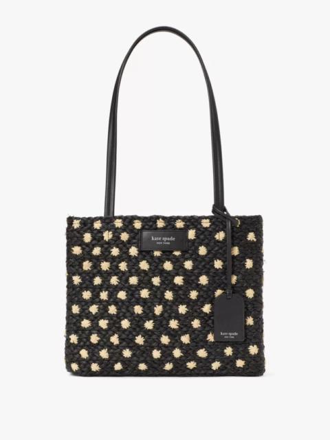 kate spade On Purpose Straw Medium Tote Bag