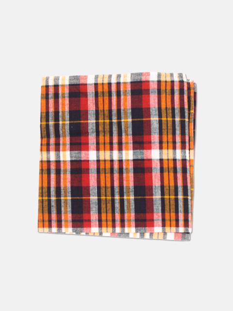 J. PRESS MADRAS POCKET SQUARE
