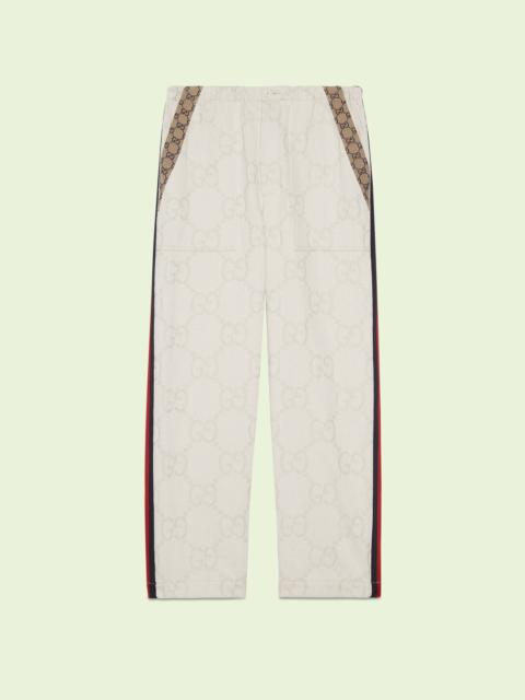 GUCCI Maxi GG denim pant