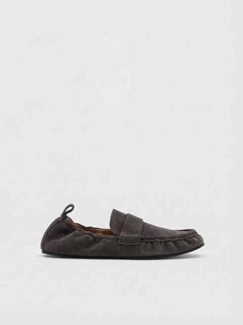 ATP ATELIER Lauria Peltro Suede Slip-ins