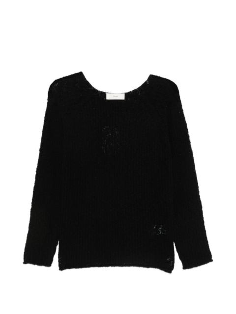 Dunst open-knit sweater