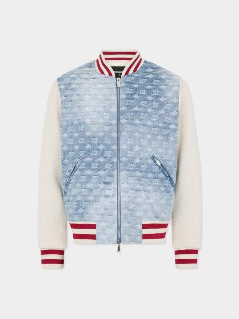 DSQUARED2 MONOGRAM ZIPPED KABAN