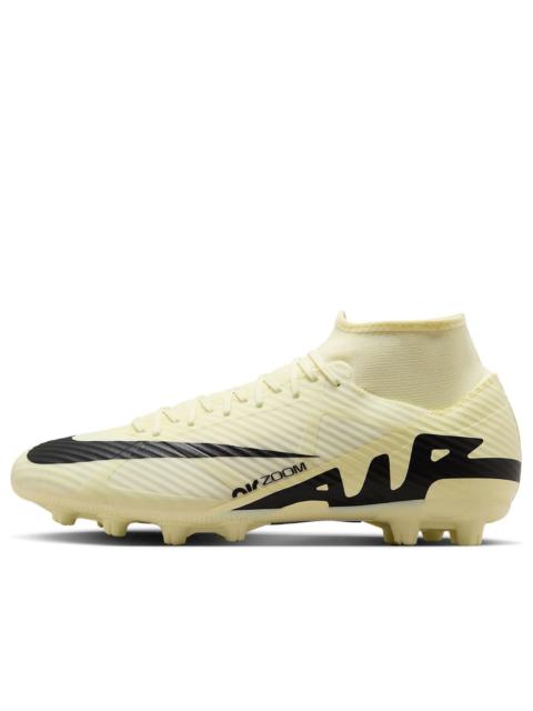 Nike Nike Mercurial Superfly 9 Academy Hard-Ground High-Top Soccer Cleats 'Lemonade' DJ5626-700