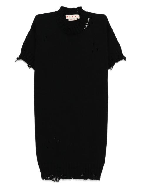 Marni dishevelled dress