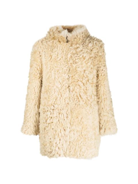 ERL faux-fur hooded coat