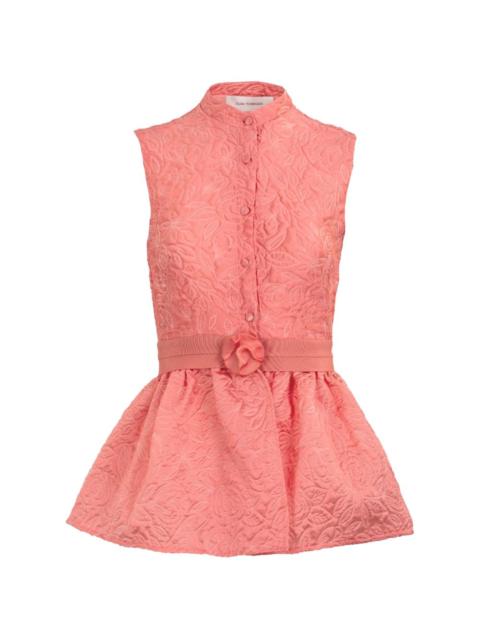 SILVIA TCHERASSI Colony floral blouse