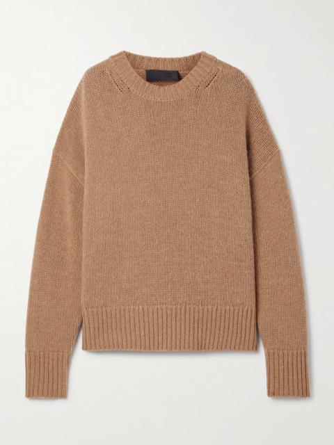 NILI LOTAN Donnika Merino Wool And Cashmere-blend Sweater