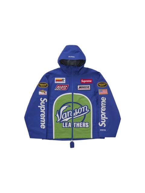 Supreme Supreme Vanson Leathers GORE-TEX Shell Jacket Royal