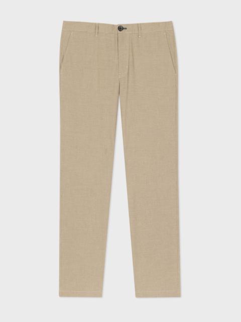 Paul Smith Mid-Fit Micro Check Chinos