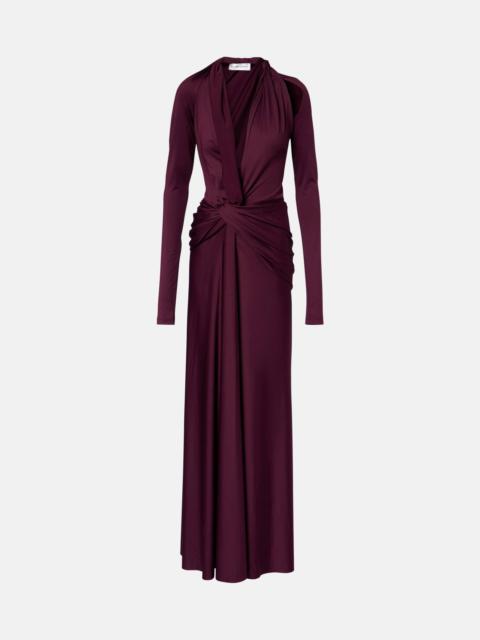 Victoria Beckham Gathered jersey gown