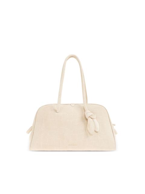 JACQUEMUS The Turismo leather top-handle tote bag