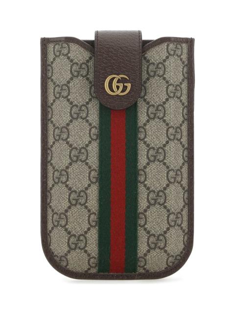 GUCCI Gg Supreme Fabric Mini Ophidia Crossbody Bag