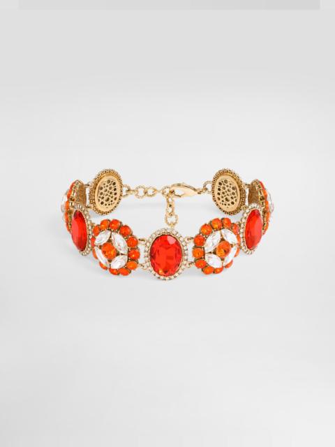 Dolce & Gabbana Choker necklace with rhinestones