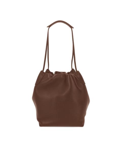 Loro Piana leather bucket bag