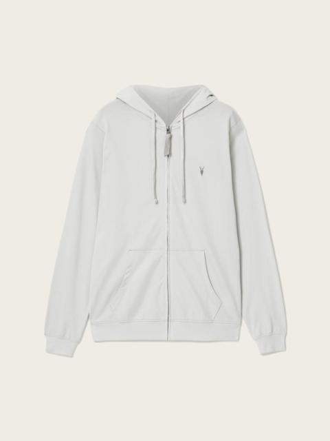 ALLSAINTS BRACE ZIP UP RAMSKULL HOODIE