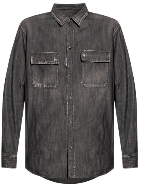 DSQUARED2 long-sleeve denim shirt