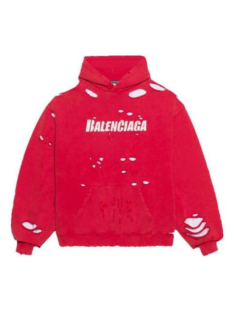 Balenciaga SS21 'S OTHER MATERIALS SWEATSHIRT Red 659403TKVB66295