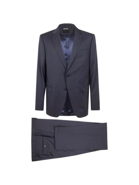 ZEGNA single-breasted wool suit
