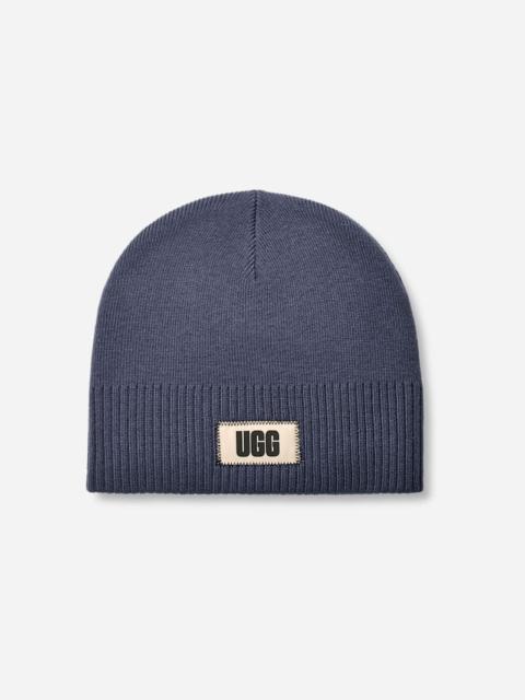 UGG ® Men's Lightweight Beanie Polyester Blend in Dark Wave