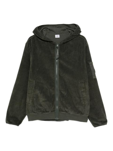 C.P. Company corduroy zip-up hoodie