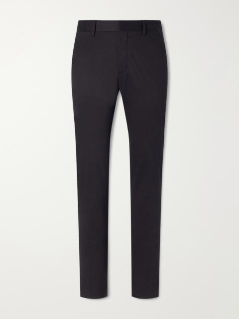 ZEGNA Straight-Leg Stretch Cotton-Twill Trousers