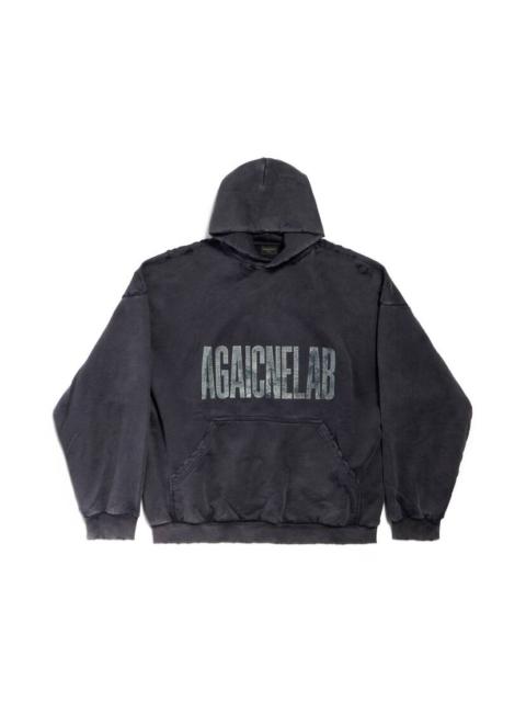 BALENCIAGA Men's Agaicnelab Hoodie Large Fit in Black