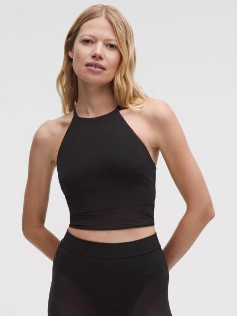 lululemon Nulu High-Neck Mesh-Hem Tank Top *Light Support, B/C Cup