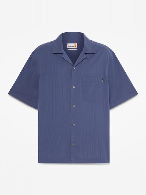 Timberland Men's Short-Sleeve Seersucker Resort Shirt