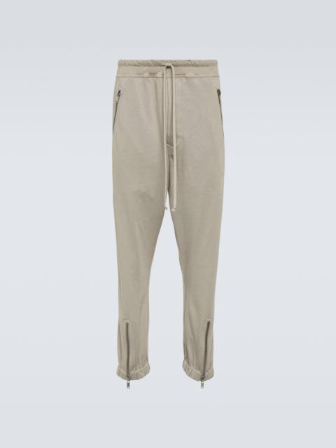 Rick Owens Cotton jersey sweatpants